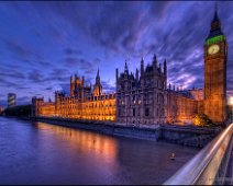 Houses Of Parliament Blue Hour