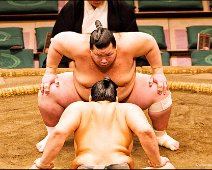 Sumo Turnier Ryōgoku Kokugikan 両国国技館 Sumō Halle V