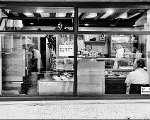 Il Macellaio At the butcher in Venice street photography.